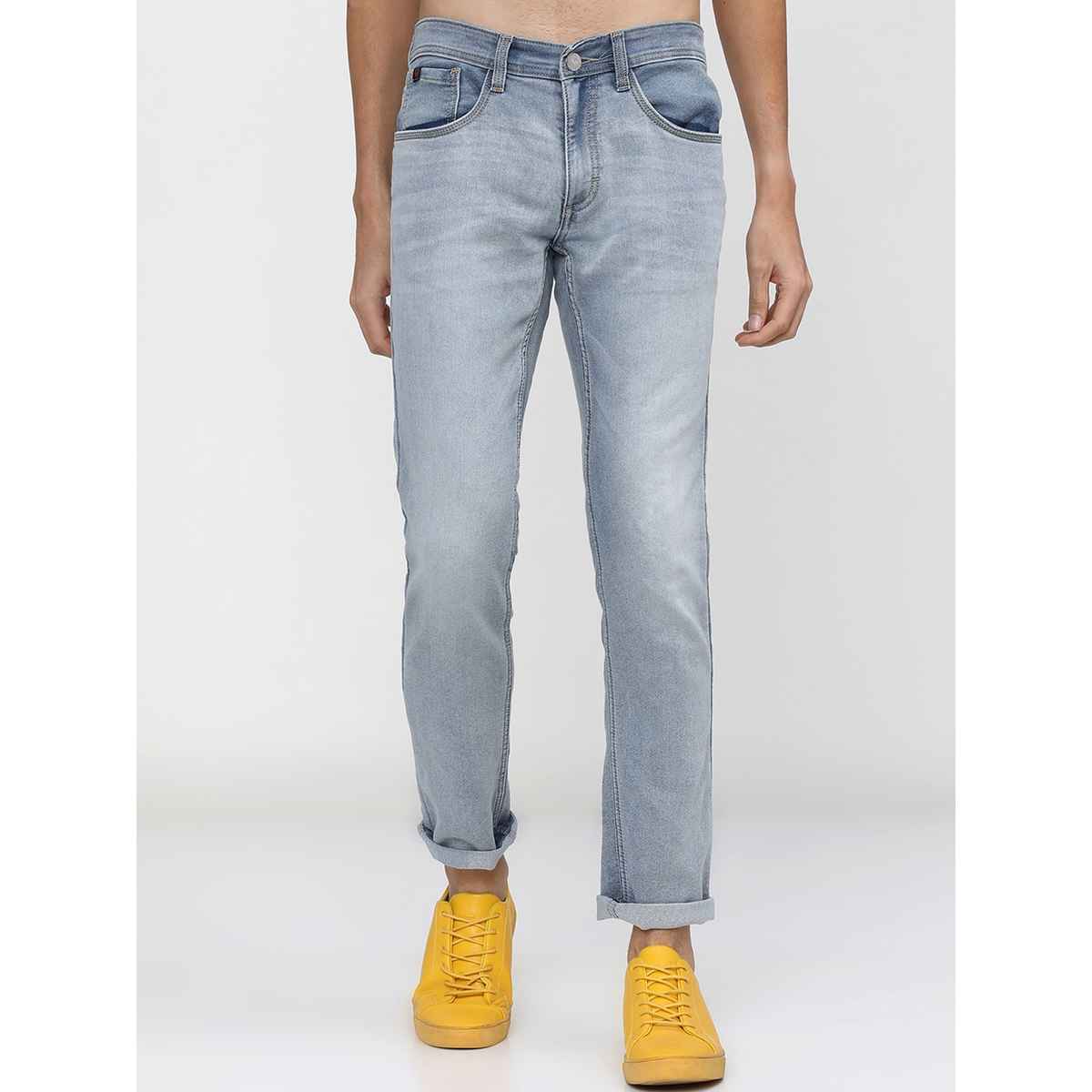 Locomotive Men's Slim Fit Full Length Jeans | Light Blue | 34