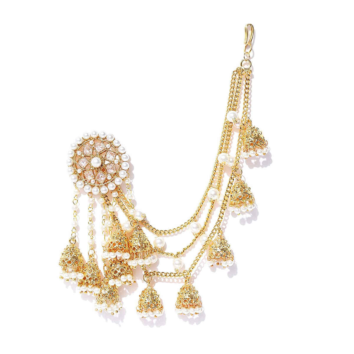 YouBella Jewellery Traditional Jhumka/Jhumki Earrings for Girls & Women (YBEAR - 32070)