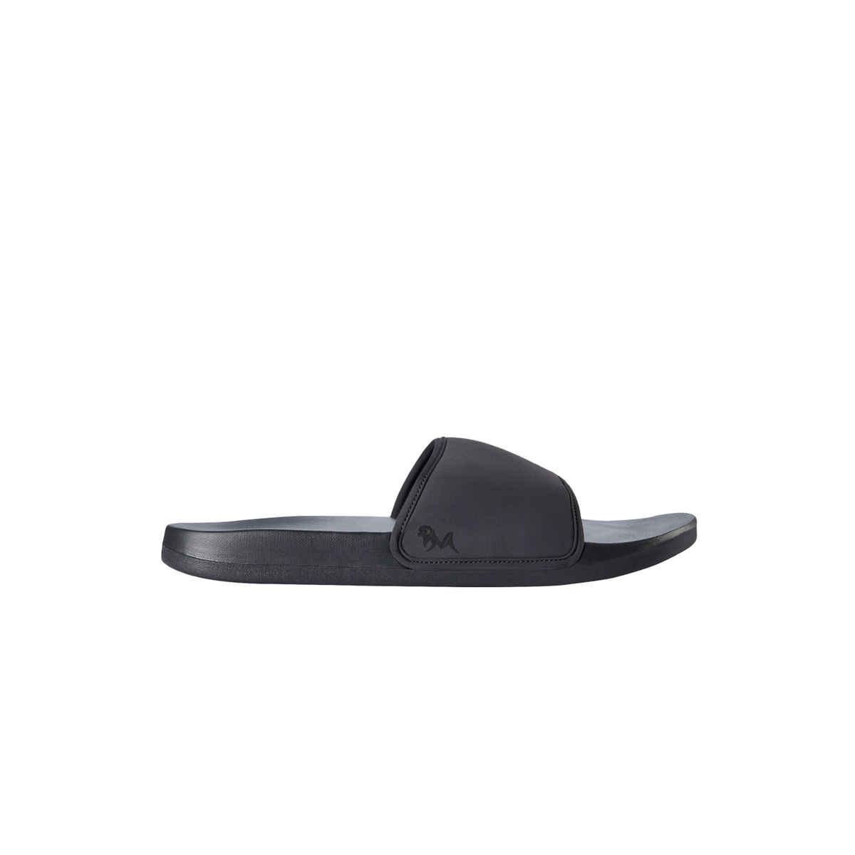 Neemans Unisex Eco Slides - Coal Black | UK 8