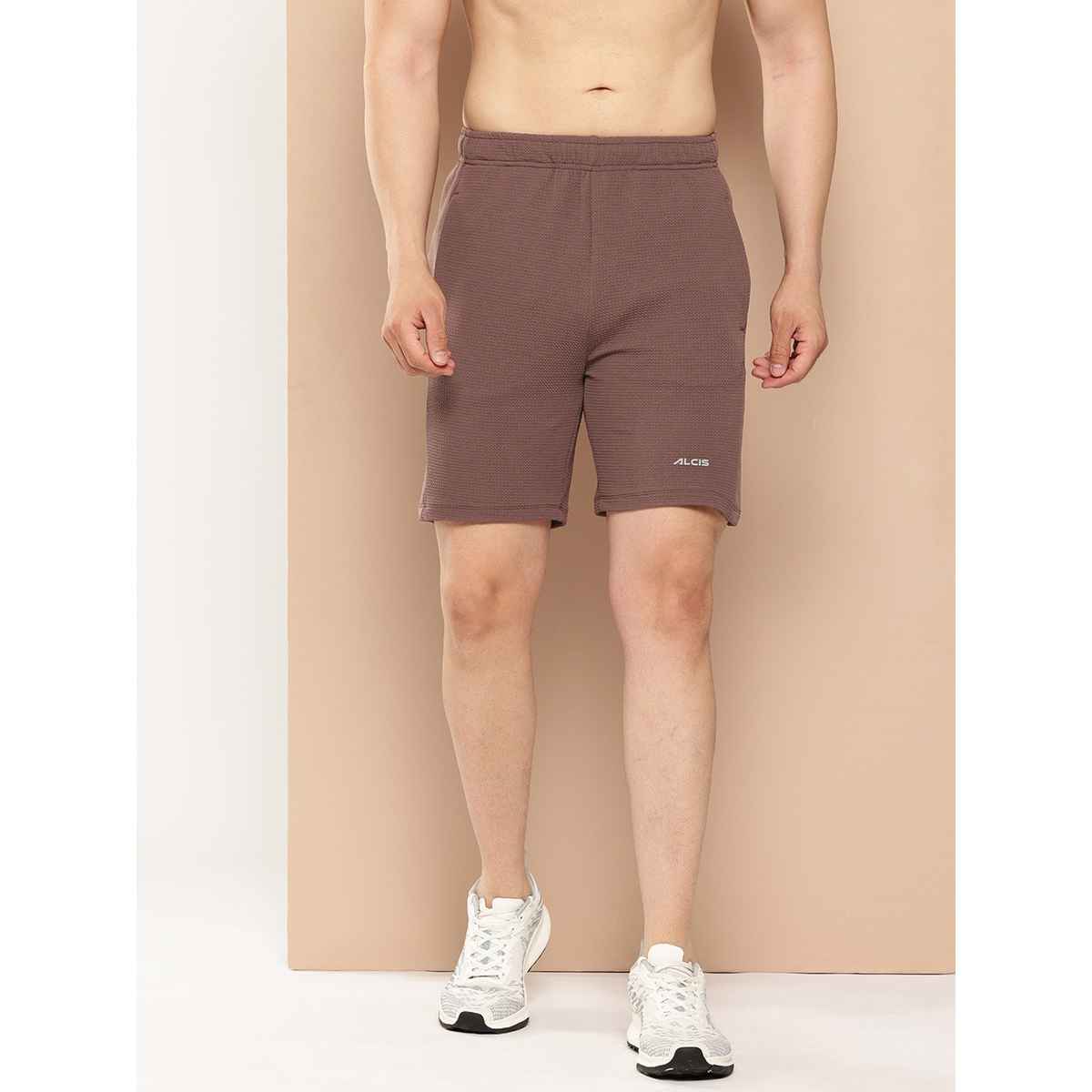 Alcis Men's Waffle Shorts | Coffee Bean | L