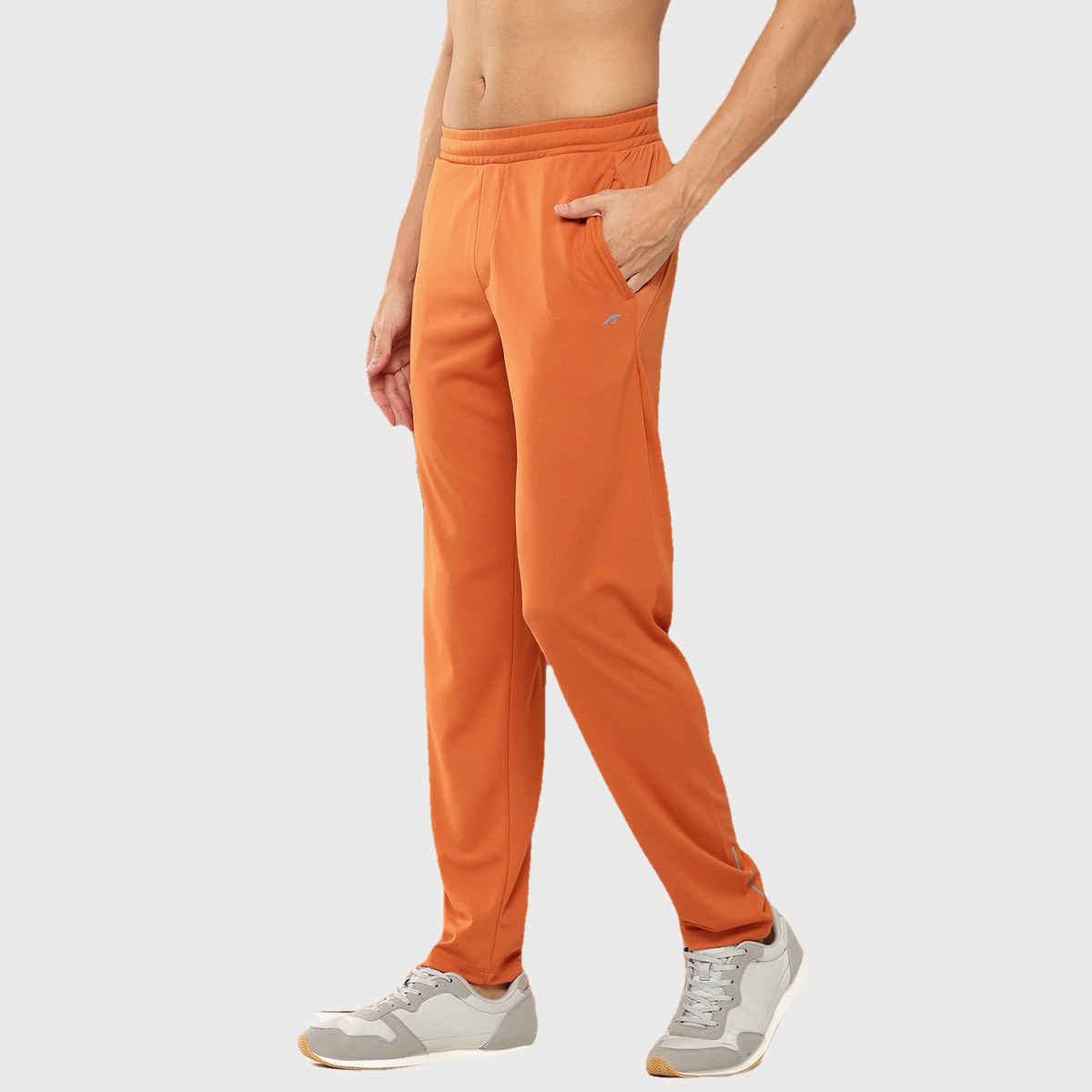 Alcis Men's Track Pant | Orange - M