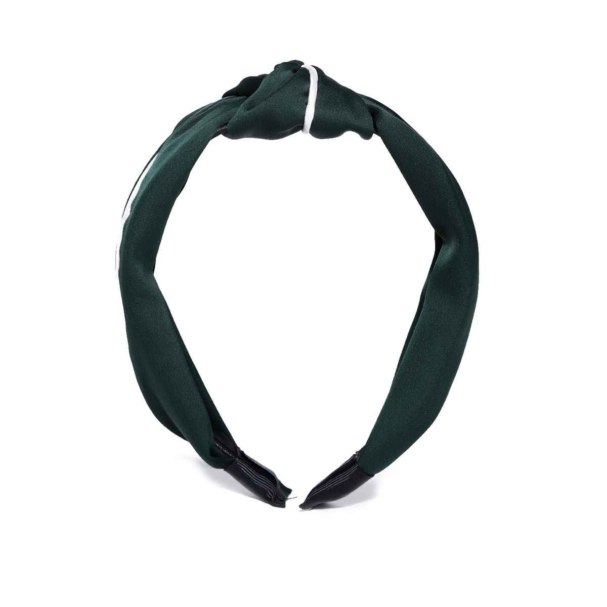 Priyaasi Green & White Striped Hairband