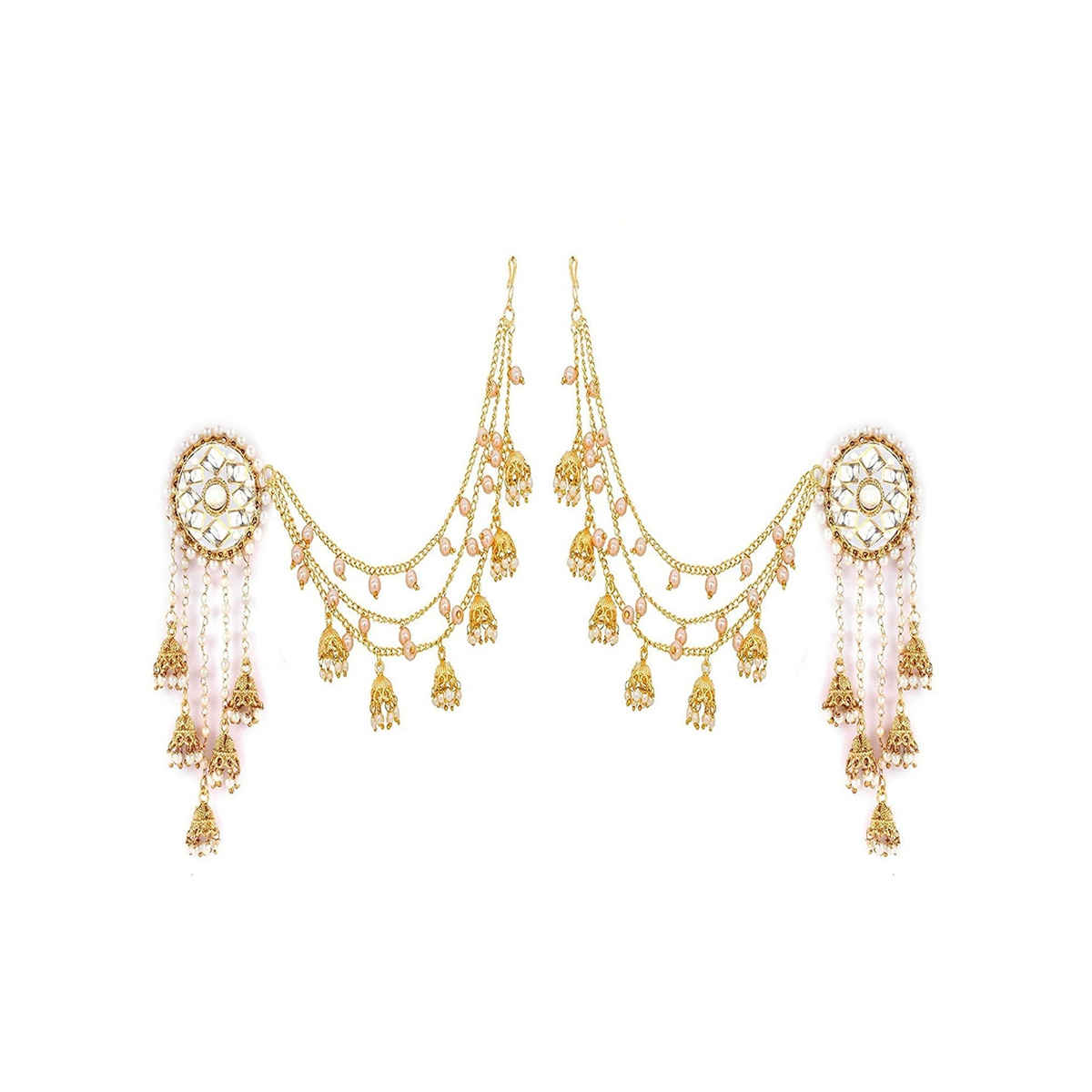 YouBella Jewellery Traditional Jhumka/Jhumki Earrings for Girls & Women (YBEAR - 32070)