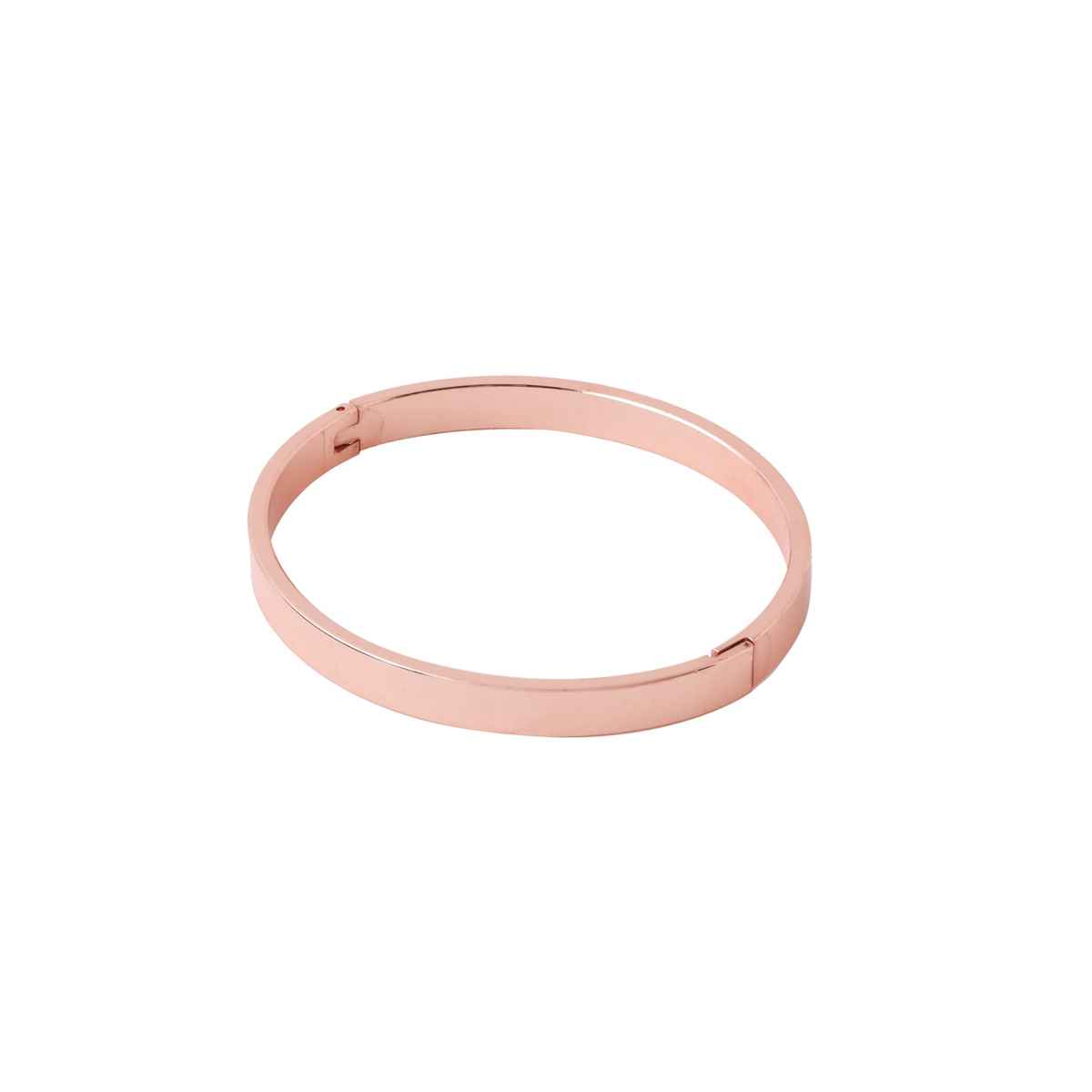 NVR Men's Rose Gold Kada Bracelet | NVR2104