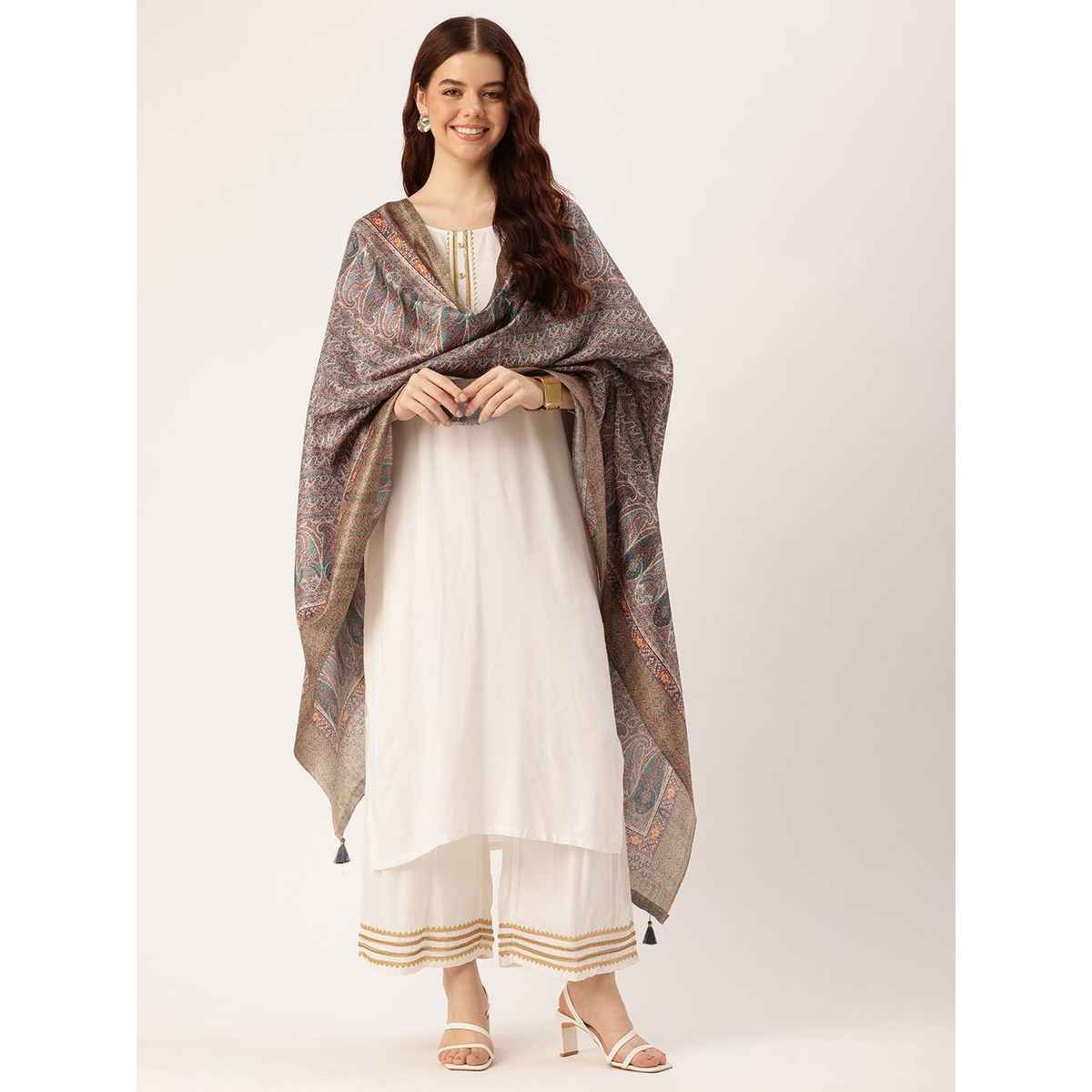 Ishin Multi Color Cotton Dupatta | 1039