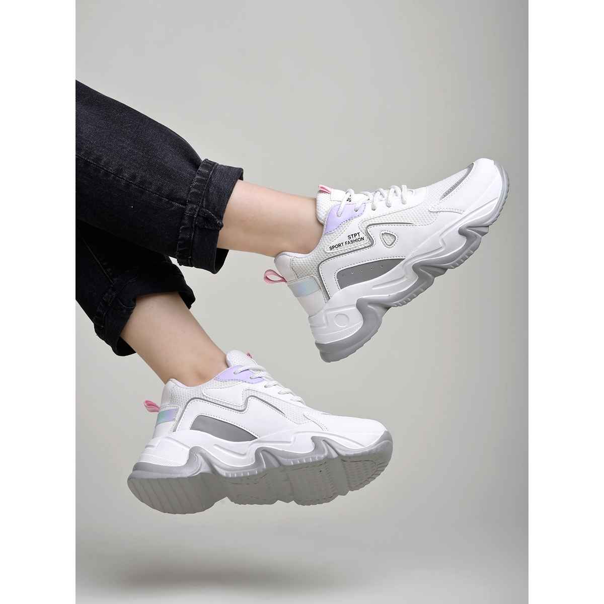 Shoetopia Daily Wear Casual Sports Shoe Sneakers Casuals For Women | UK 6