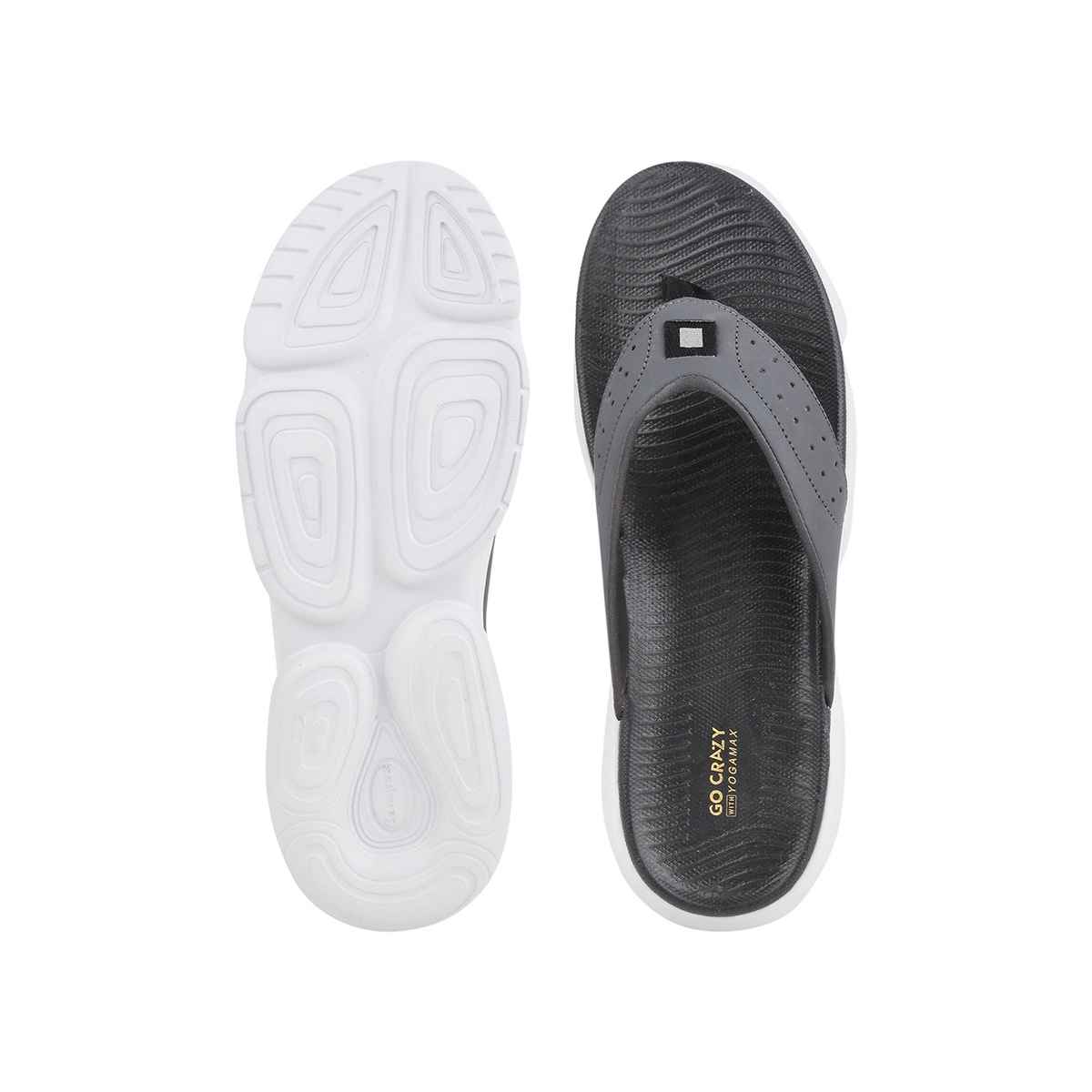 Campus Men's Flip Flops | SL-405A | Grey - UK 9