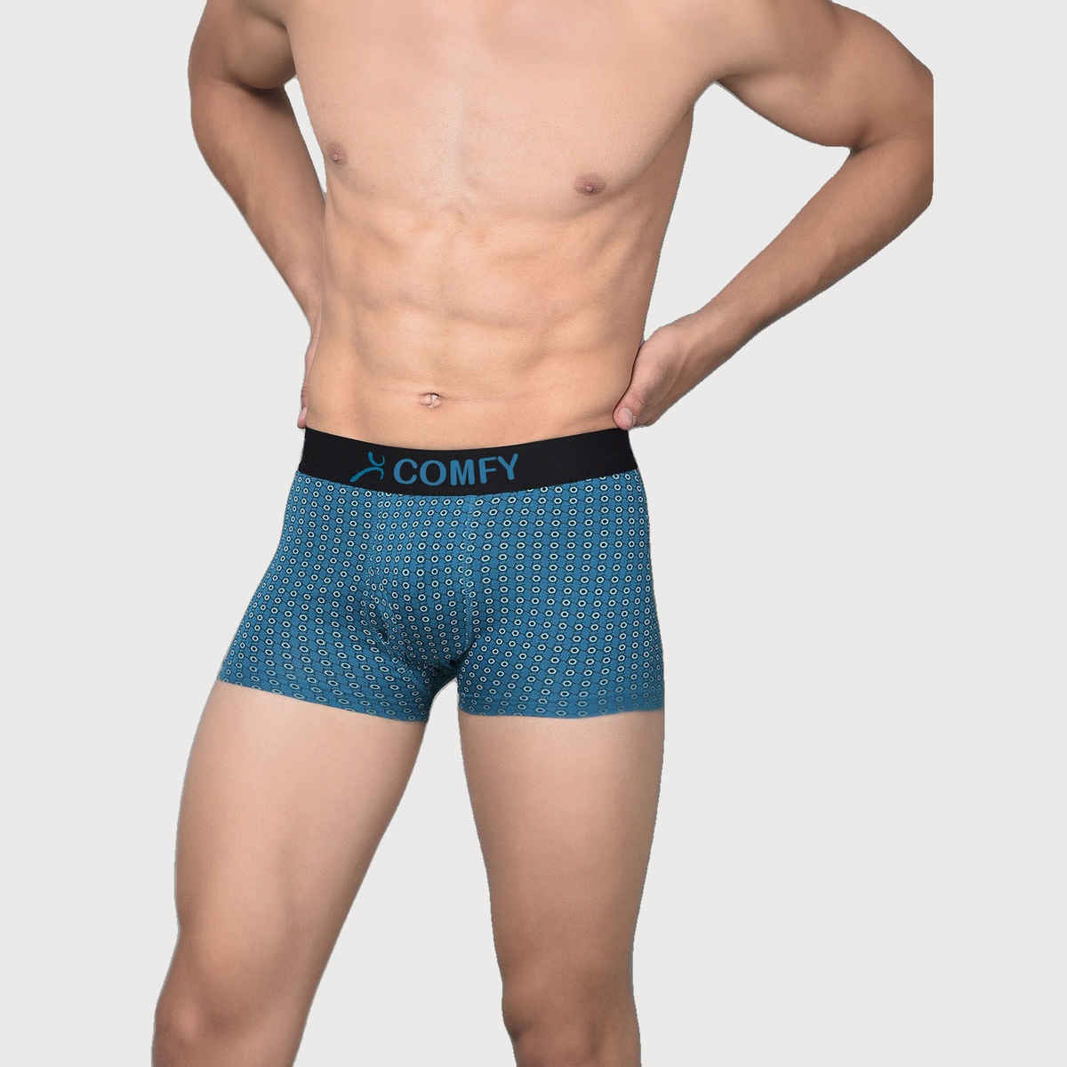 Amul Comfy Men's Printed Trunk | Multicolor - 100