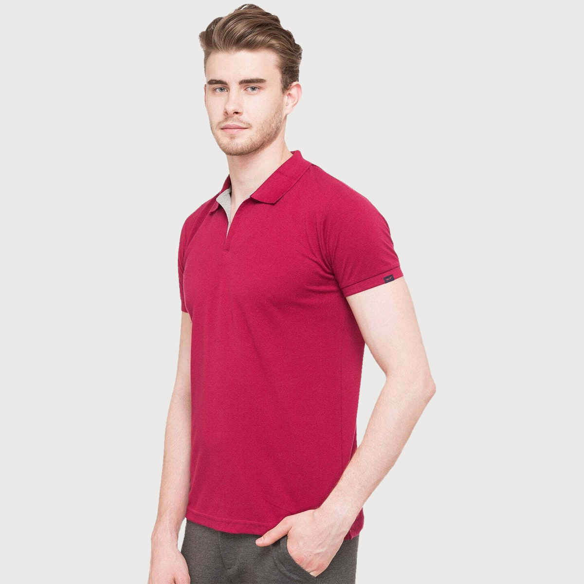 Status Quo Mens Slim Fit Polo T-shirt | Animone | L