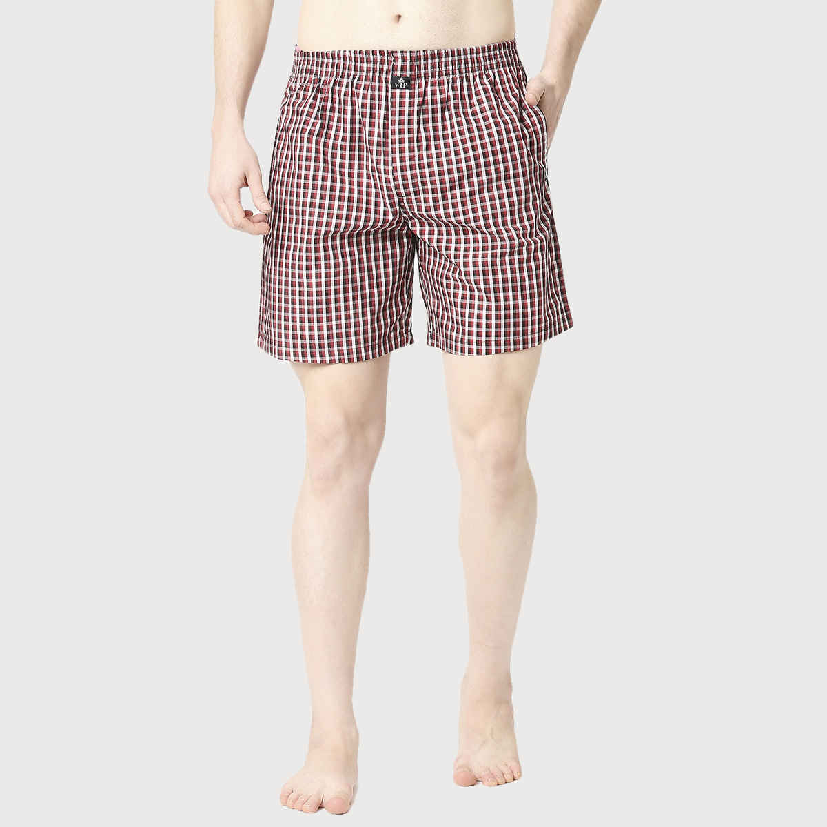 Vip Striker Checkered Pocket Boxer Shorts | Assorted | XXL