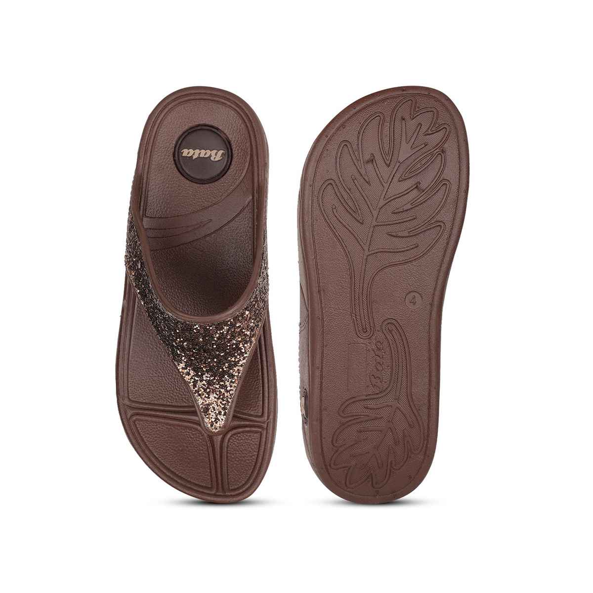 Sandak Brown Thong For Women | UK 3