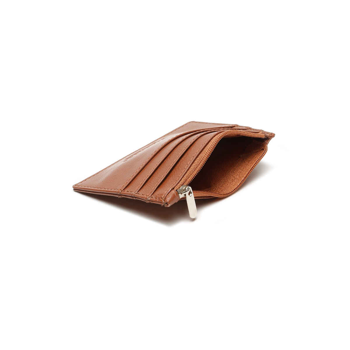 Teakwood Men's Solid Genuine Leather Wallet | Tan - One Size