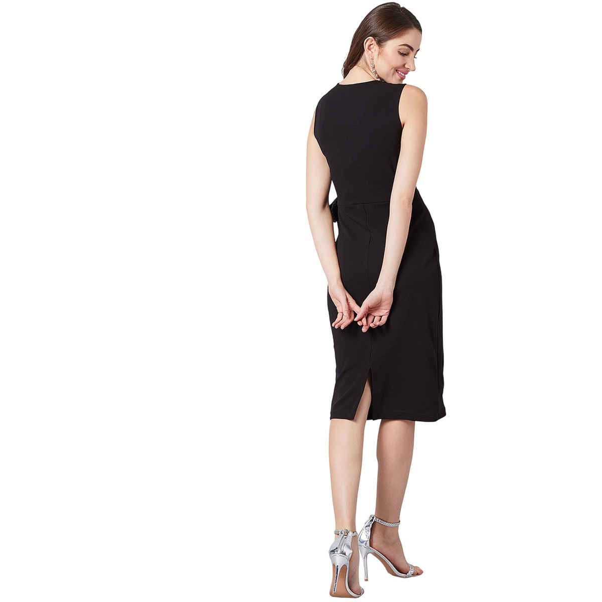 Athena Women's Embellished Maxi Dress | Black - M