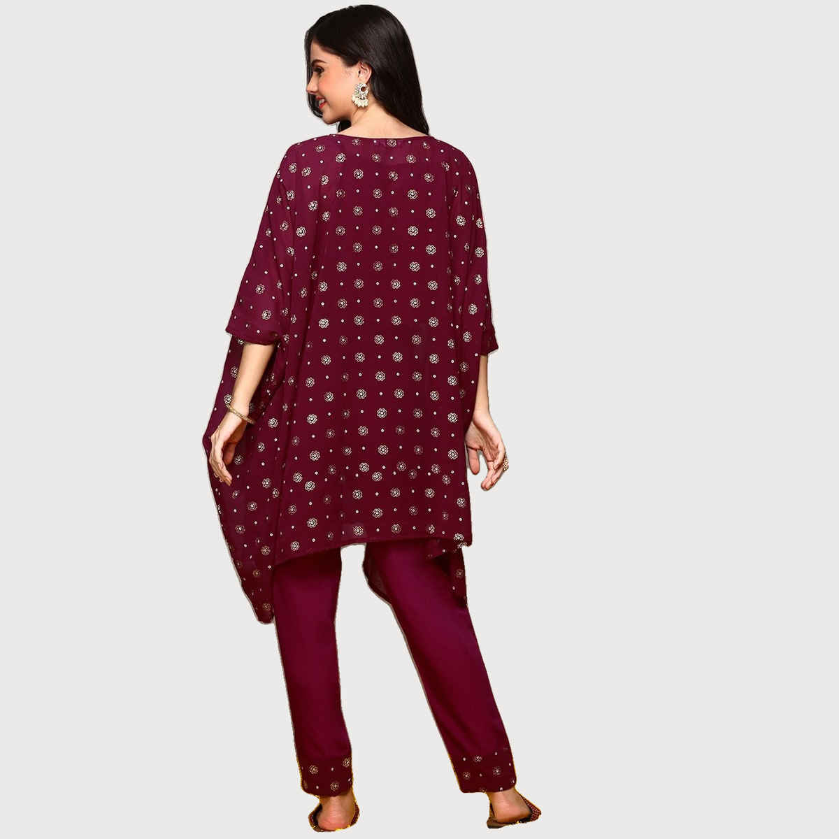 Ishin Women's Pink Co-rd Sets - L | INWKTS24314