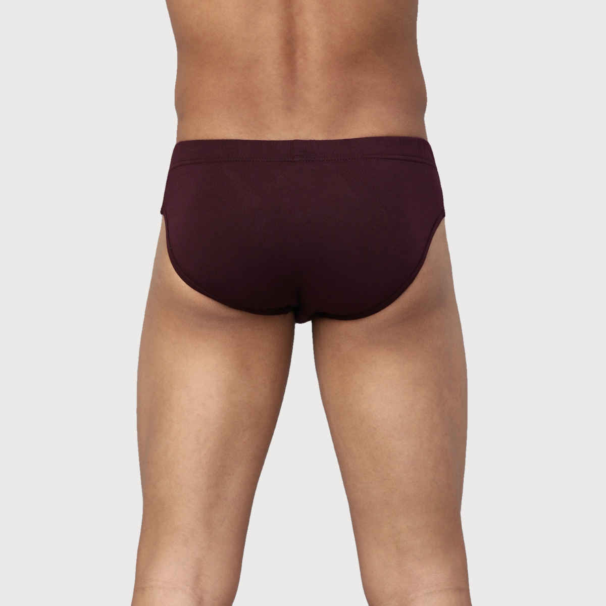 Levi's Innerwear Men's Solid Pure Cotton Brief | Navy and Wine - S