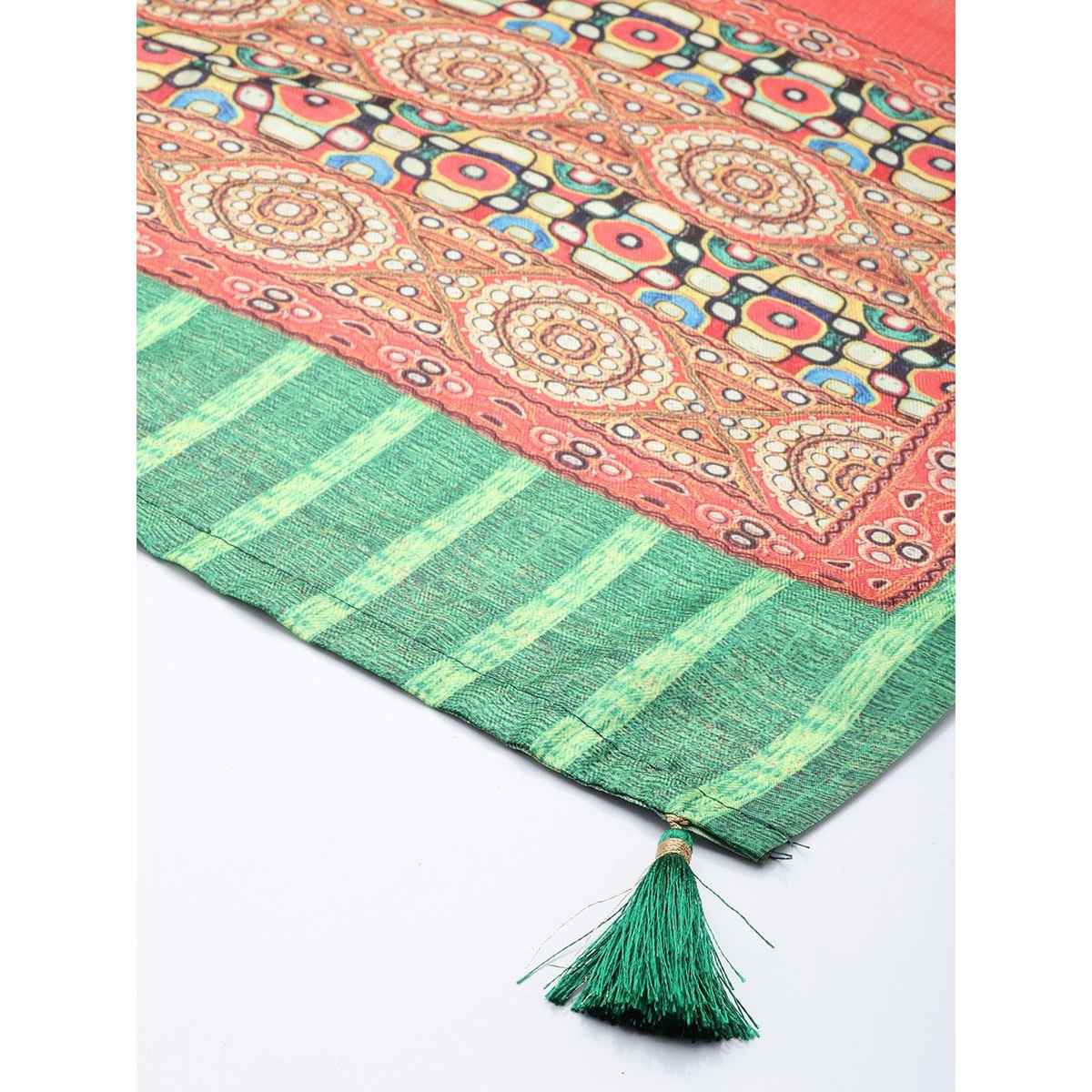 Ishin Multi Color Cotton Dupatta | 1044