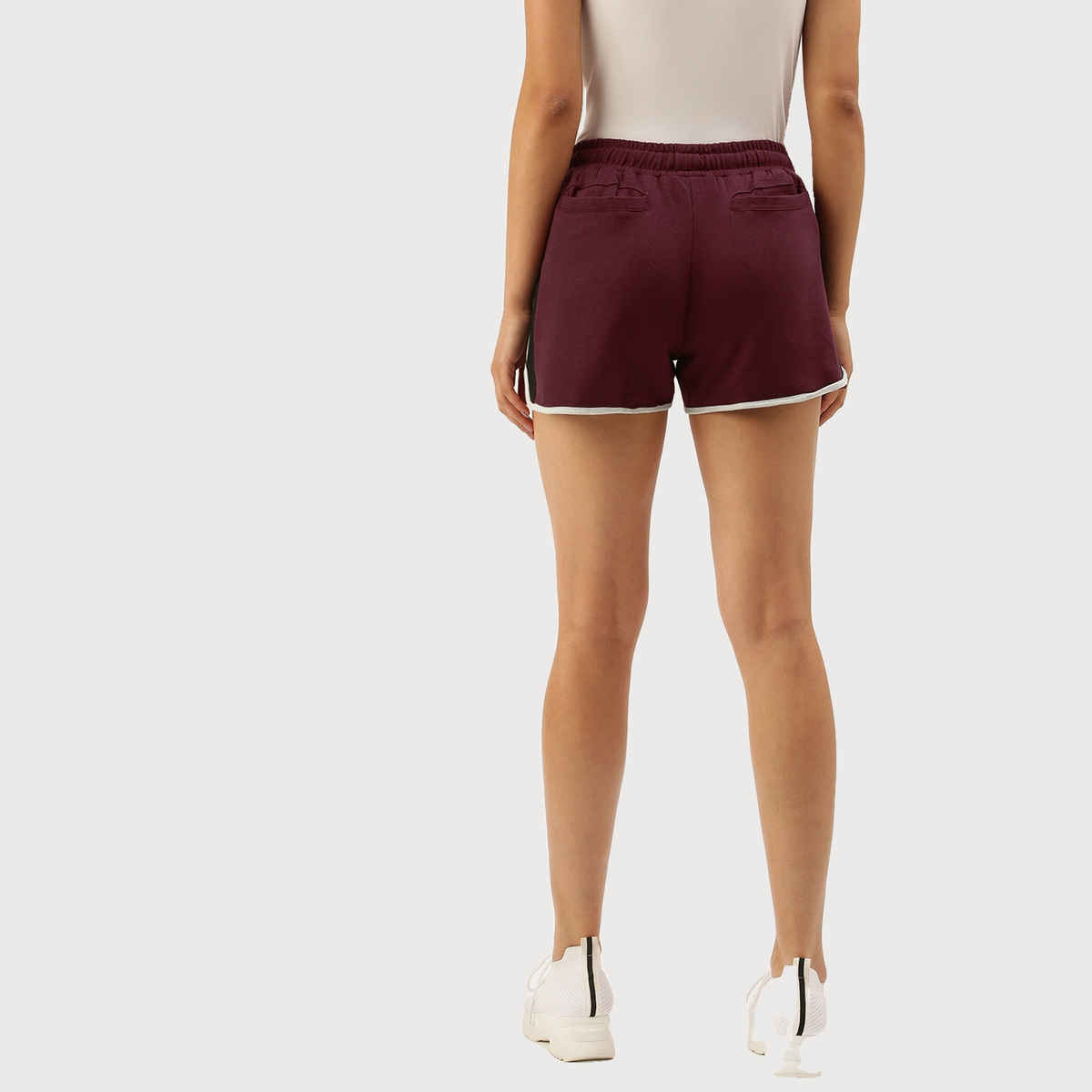 Arise Women's Shorts Aw201 Wine | L
