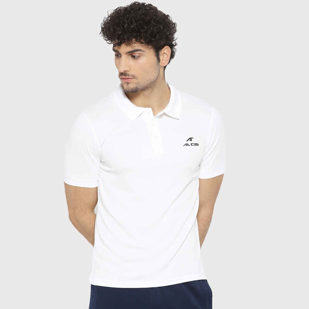 Alcis Men's Wonder Polo | White | XXL