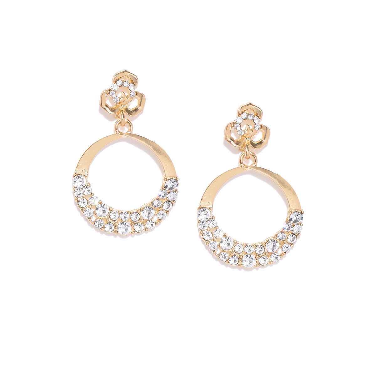 YouBella Jewellery Earrings for women Crystal Ear rings for Girls and Women (YBEAR - 32615)