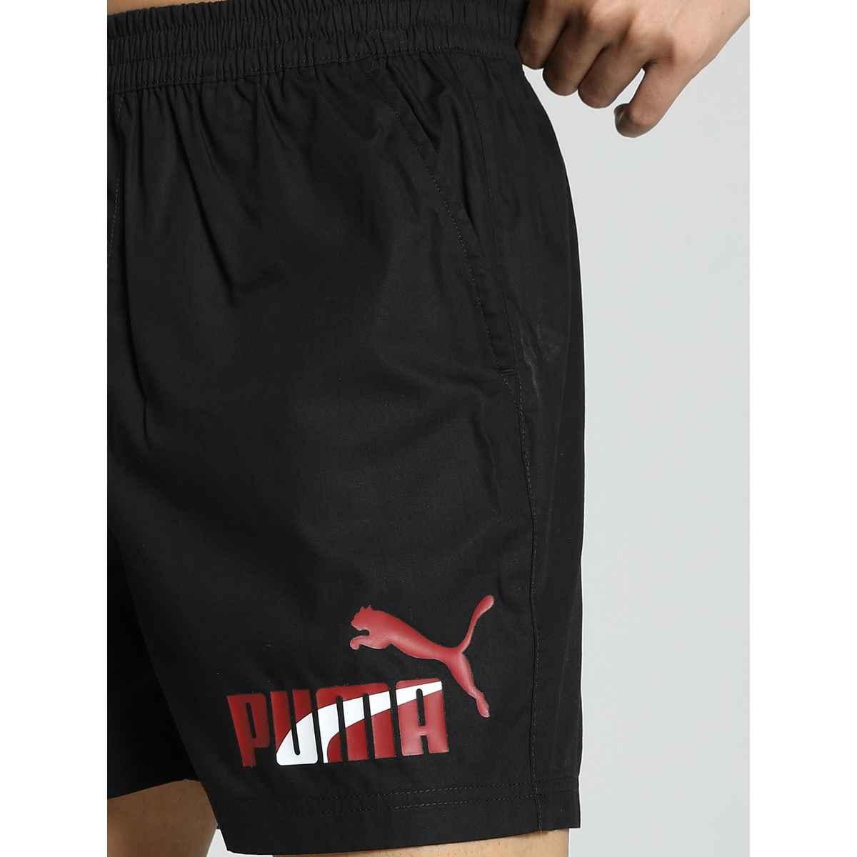 Puma Men s Woven Boxers | Black - M
