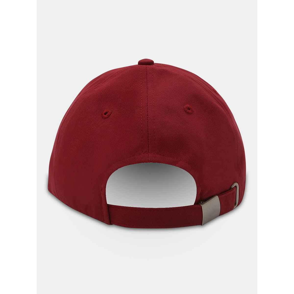 Spykar Maroon & Yellow Caps for Men's | MACAPAS010