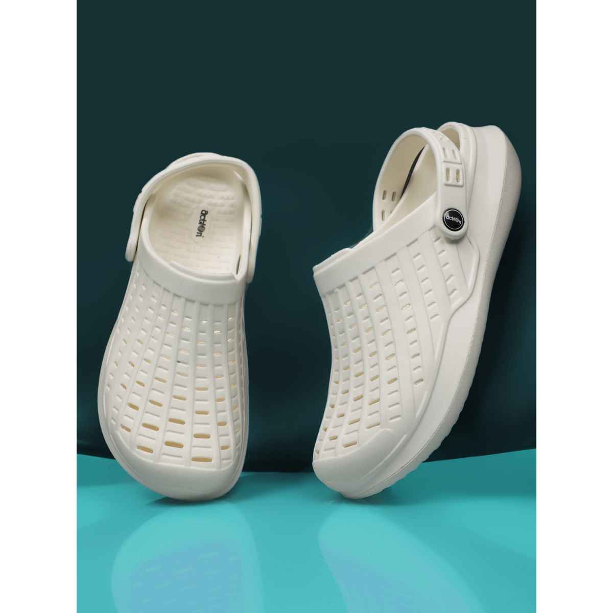 Action Eva Flotter Mens Eva Clogs Uk | 7 | Off White