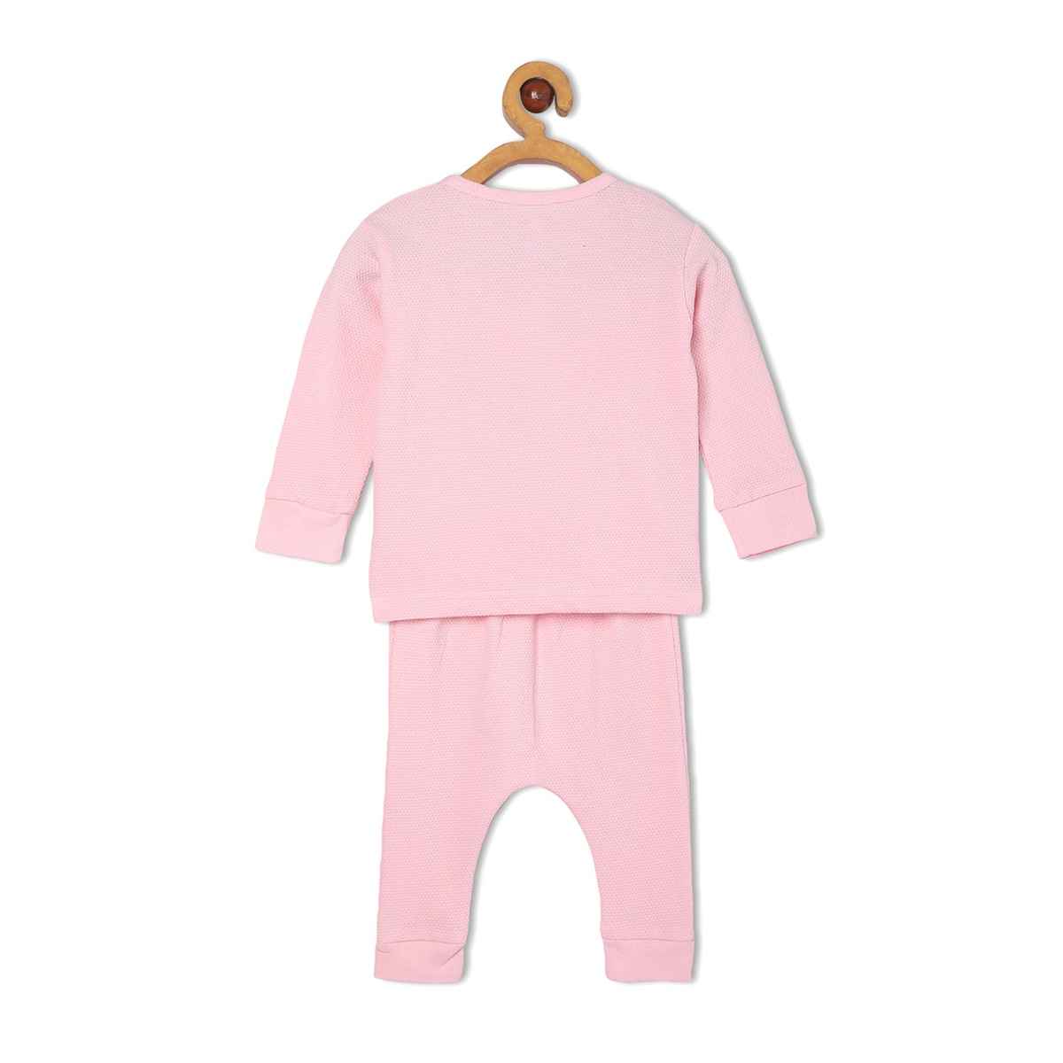 The Mom Store Infant Pastel Pink Set | Ips-Nt-Pstp | Pink | 0-3 Months