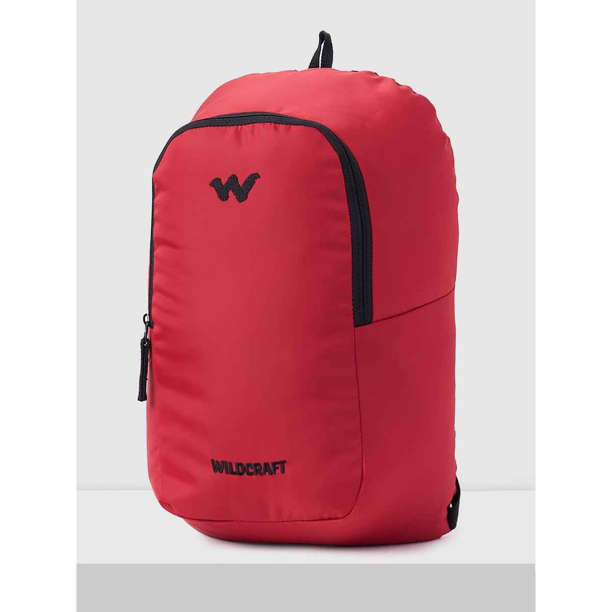 Wildcraft Unisex Solid Polyester 15 L Top Handle Backpack | Red