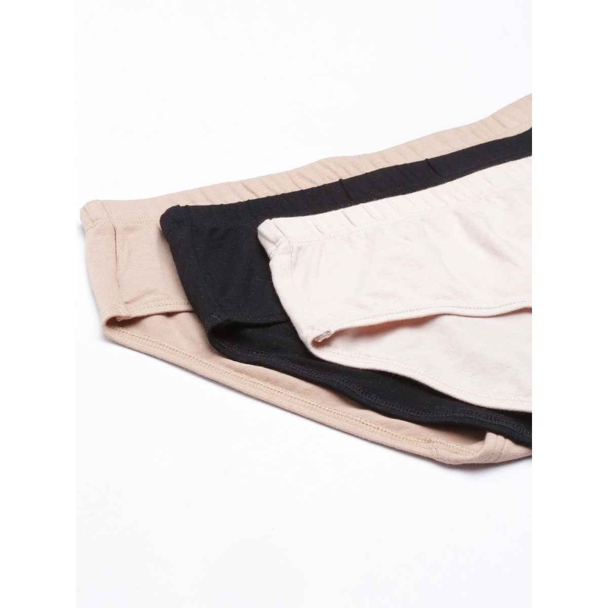 Enamor Women's CR17 Stretch Cotton Hipster Panty|Mid Waist|Antimicrobial | Assorted-M