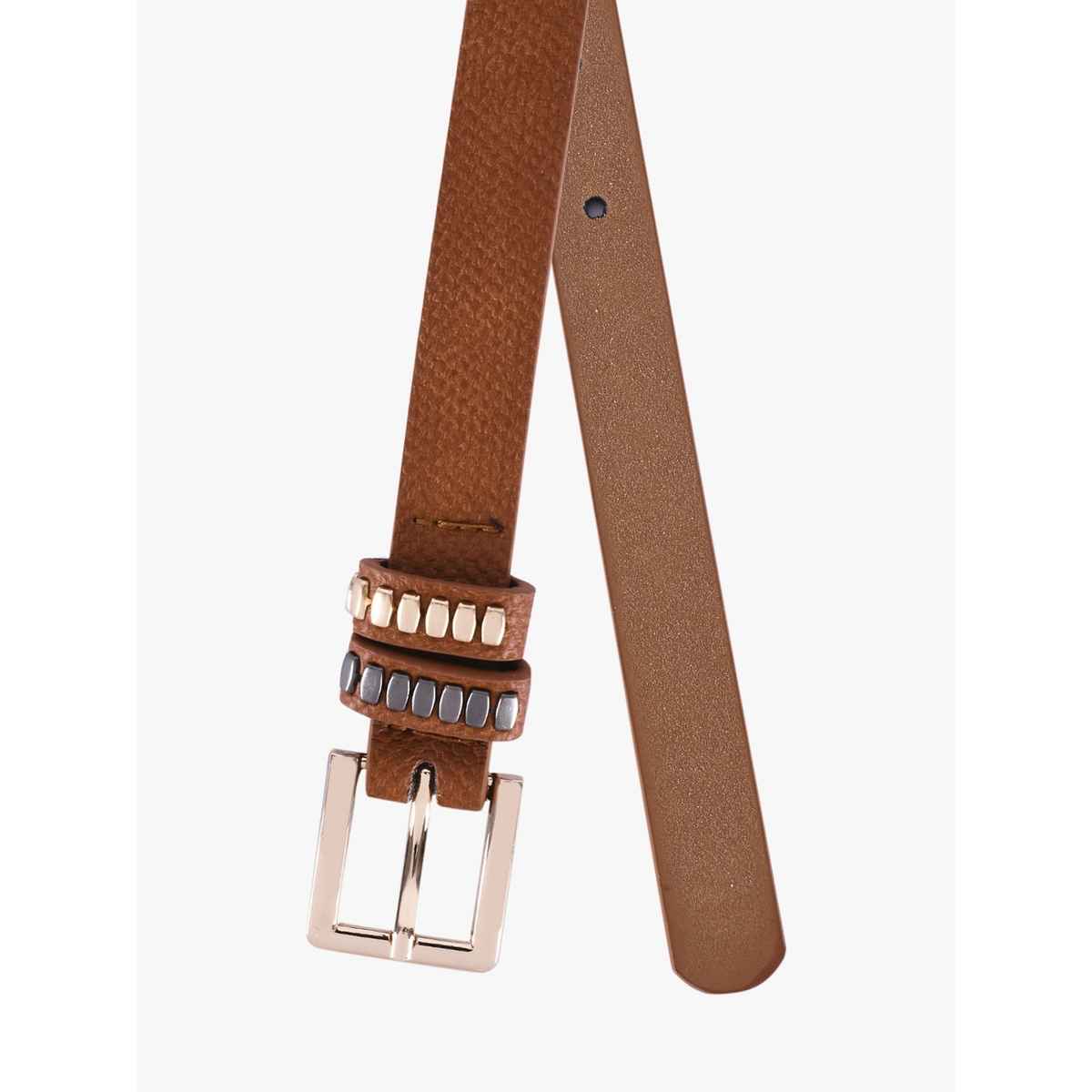 Buckleup Women's Belt | Model-Bublt2149 | Brown