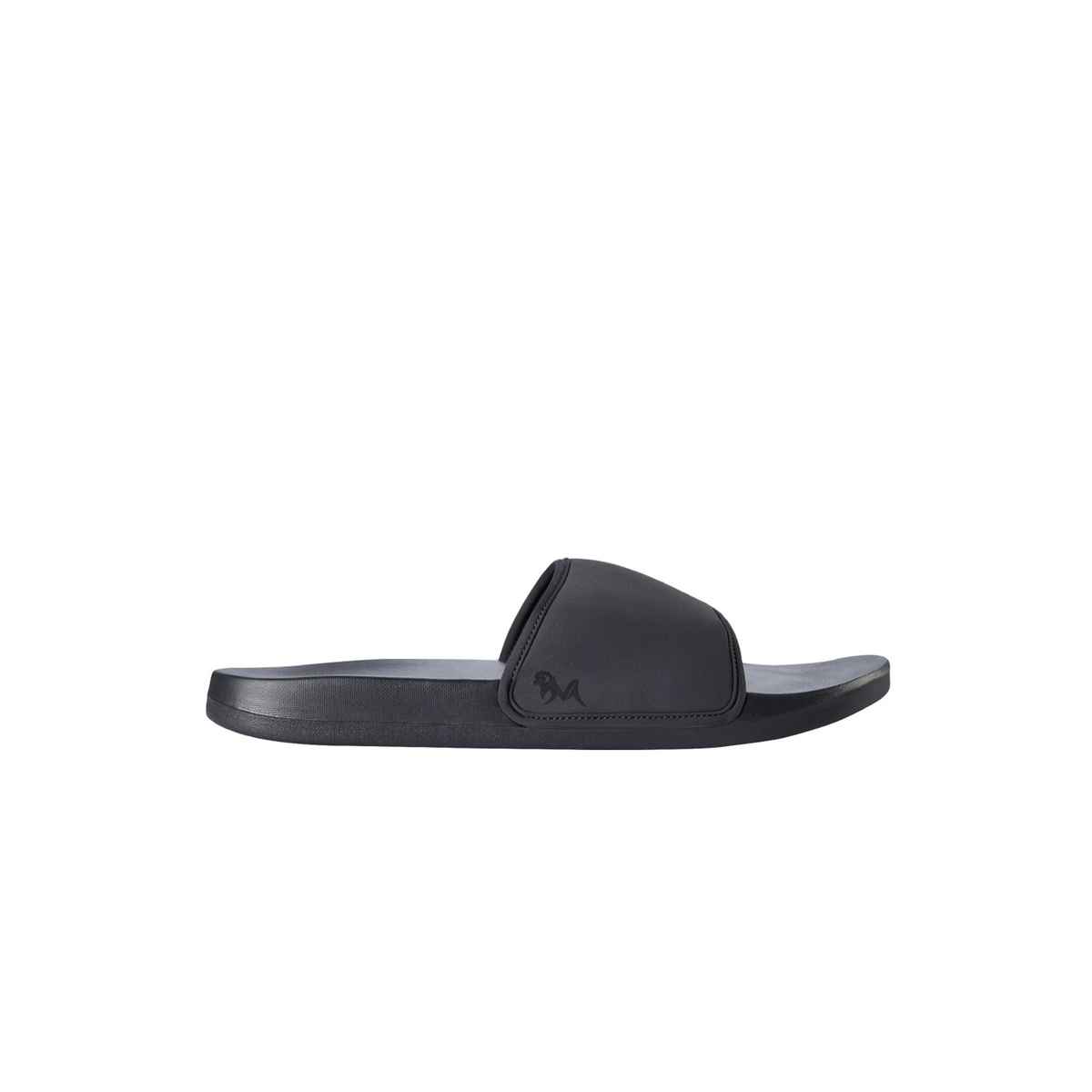 Neemans Unisex Eco Slides - Coal Black | UK 7