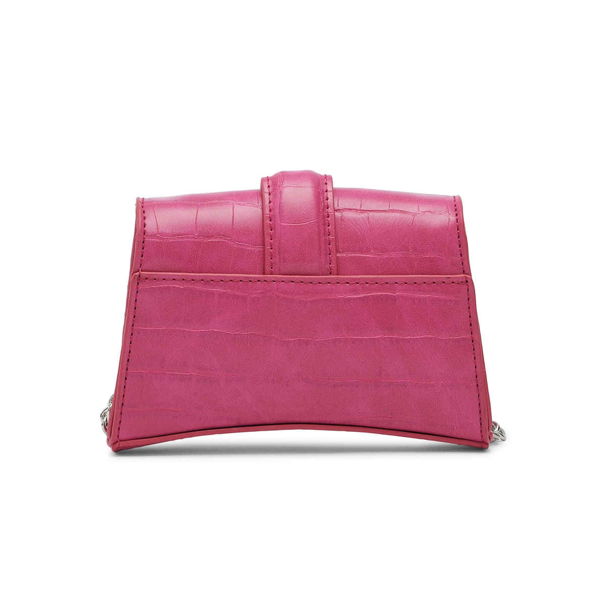 Miraggio Women's Textured PU 2.6 L Crossbody Bag | Pink