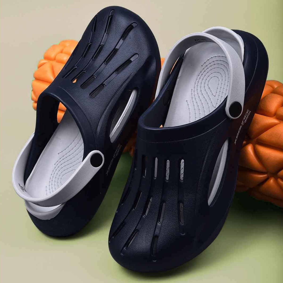 Action Eva Flotter Mens Eva Clogs | Uk | 8 | Navy Blue