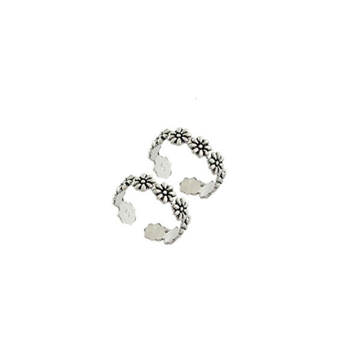 Youbella 925 Sterling Silver Toe Ring For Women(Ybtr - 02 - Fof)
