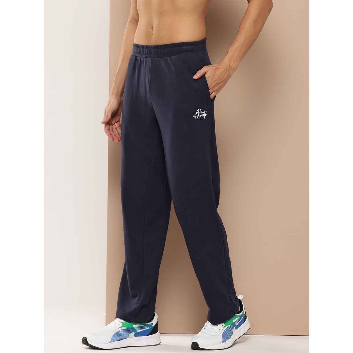 Alcis Men's Track Pant | Navy Blue - M