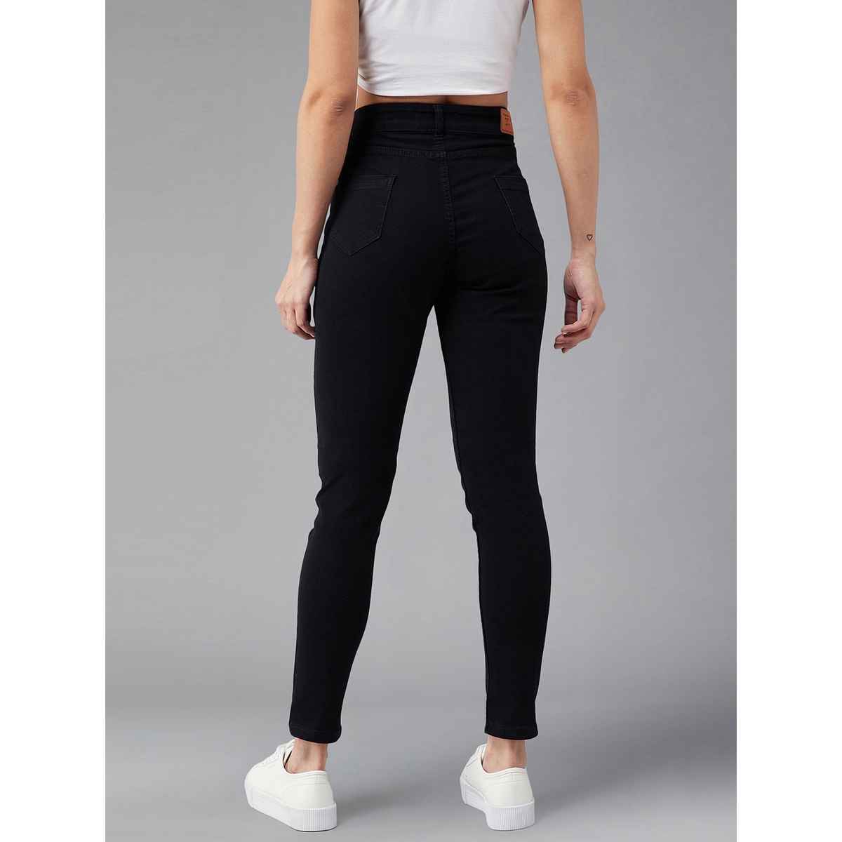 Miss Chase Women s Angels Like You Skinny Jeans | Black | 30