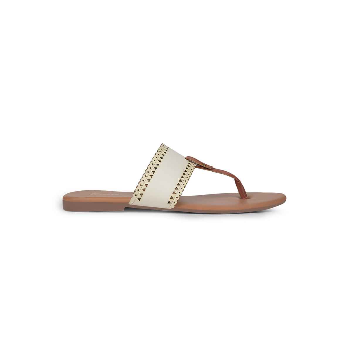 Bata White Thong For Women | UK 8