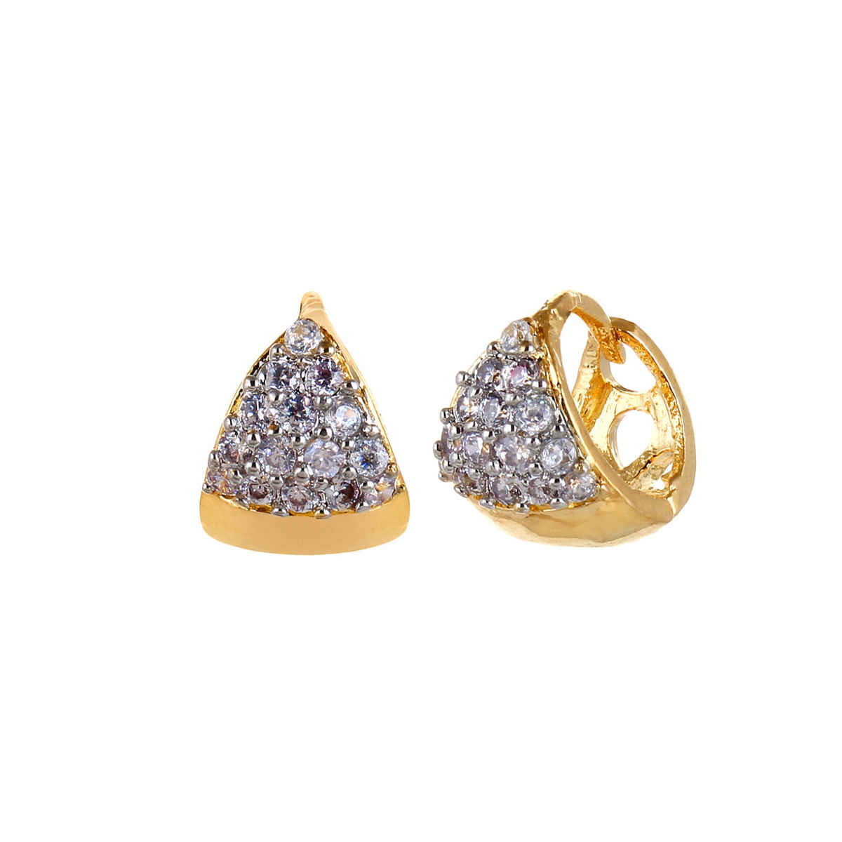 Youbella Jewellery Combo Of 6 American Diamond Earrings For Girls And Women(Ybecb - 12)