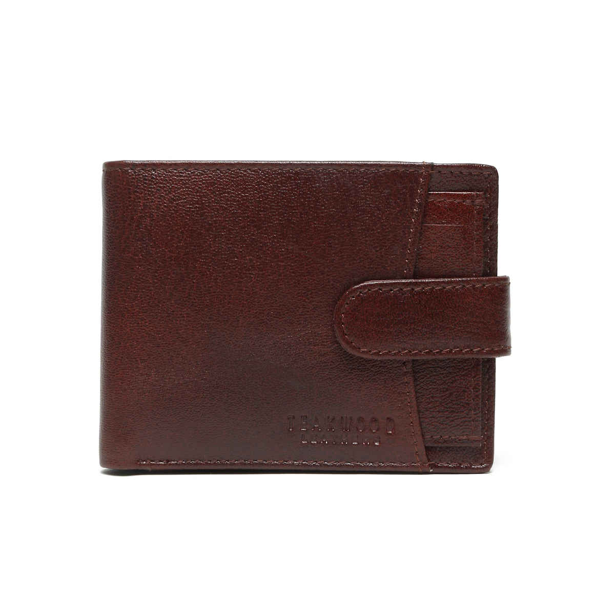 Teakwood Men's Solid Leather Wallet and Belt Gift Set | Black and Brown - Free Size