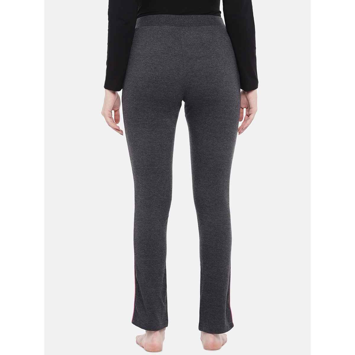 Sweet Dreams Women Solid Pyjama | Charcoal | XXL