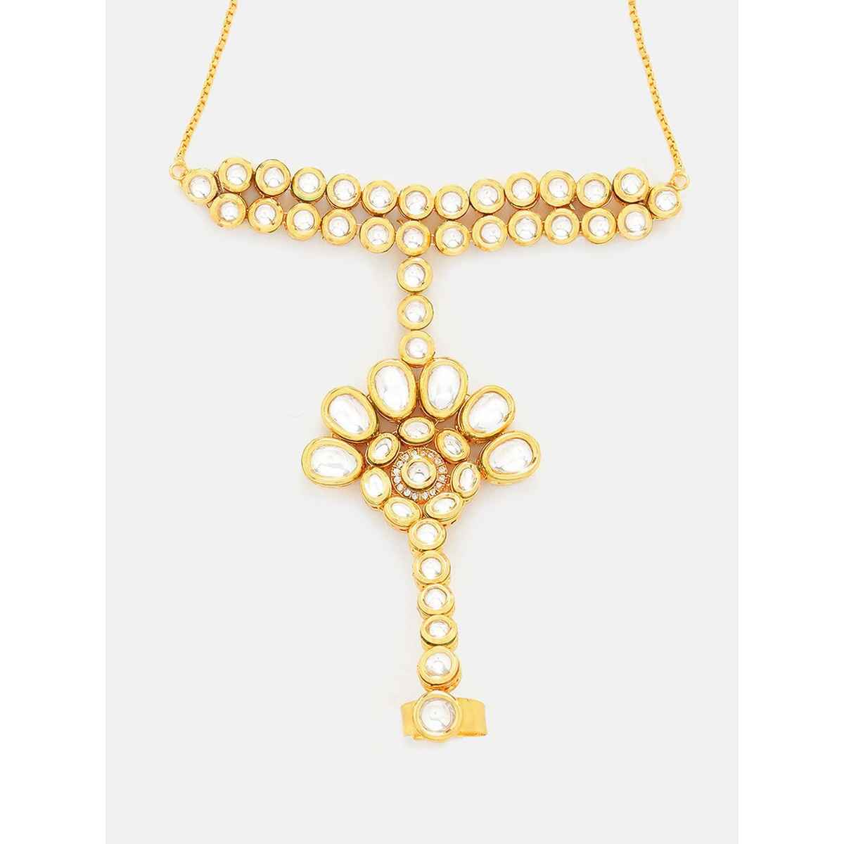 Priyaasi gold plated jewellery set