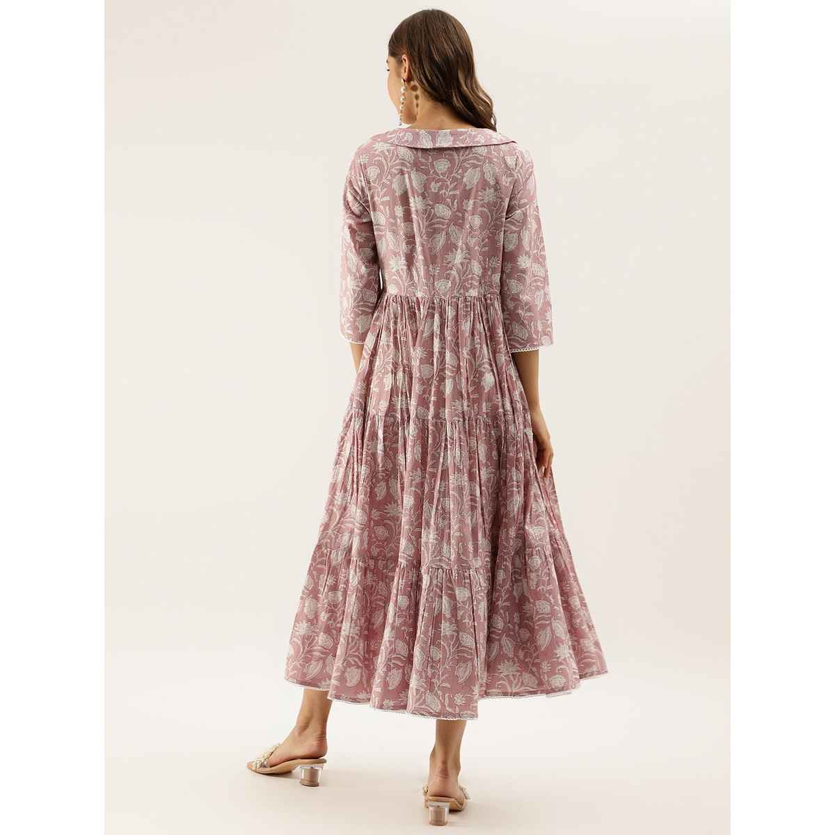 Divena Women s Solid Beige Cotton Kurta | DK0566 | L