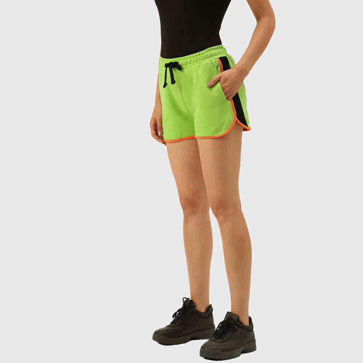 Arise Women's Shorts Aw201 Green | XL