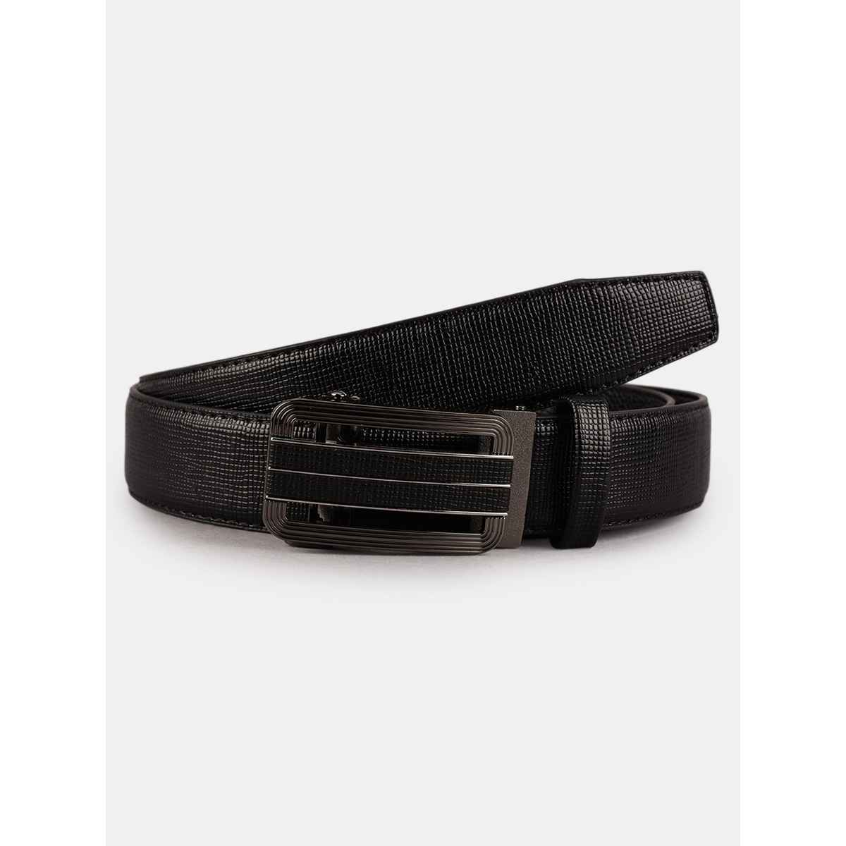 Buckleup Men's Belt | Model-Bublt2804 | Black - 34