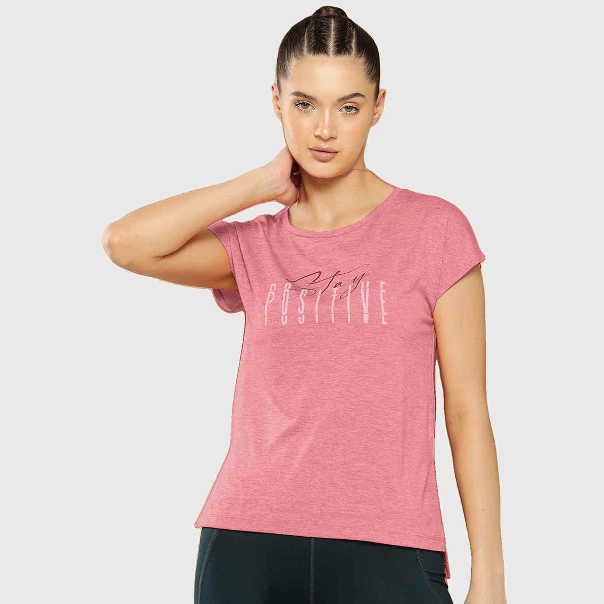 Alcis Women's T-shirt - Peach - L