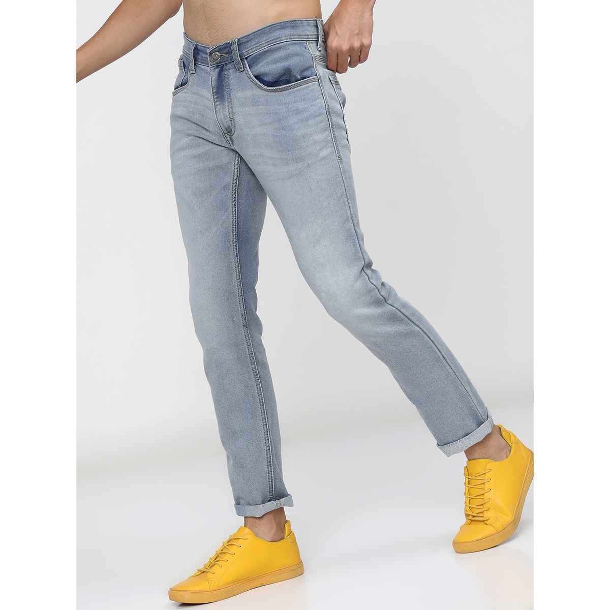 Locomotive Men's Slim Fit Full Length Jeans | Light Blue | 34