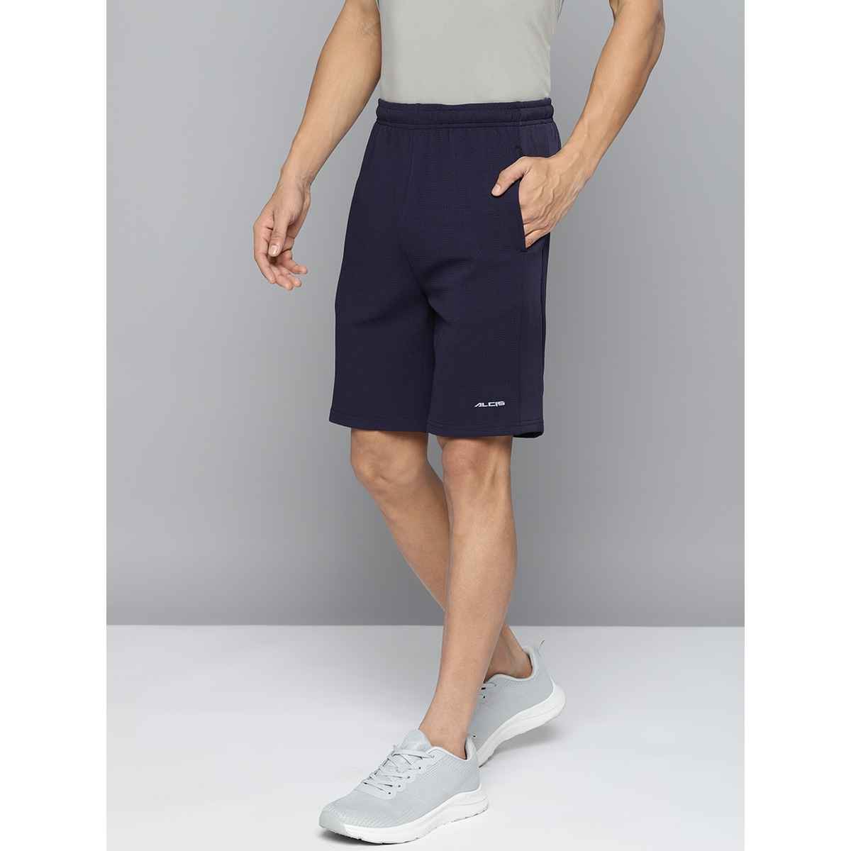 Alcis Men's Waffle Shorts | Navy | XL