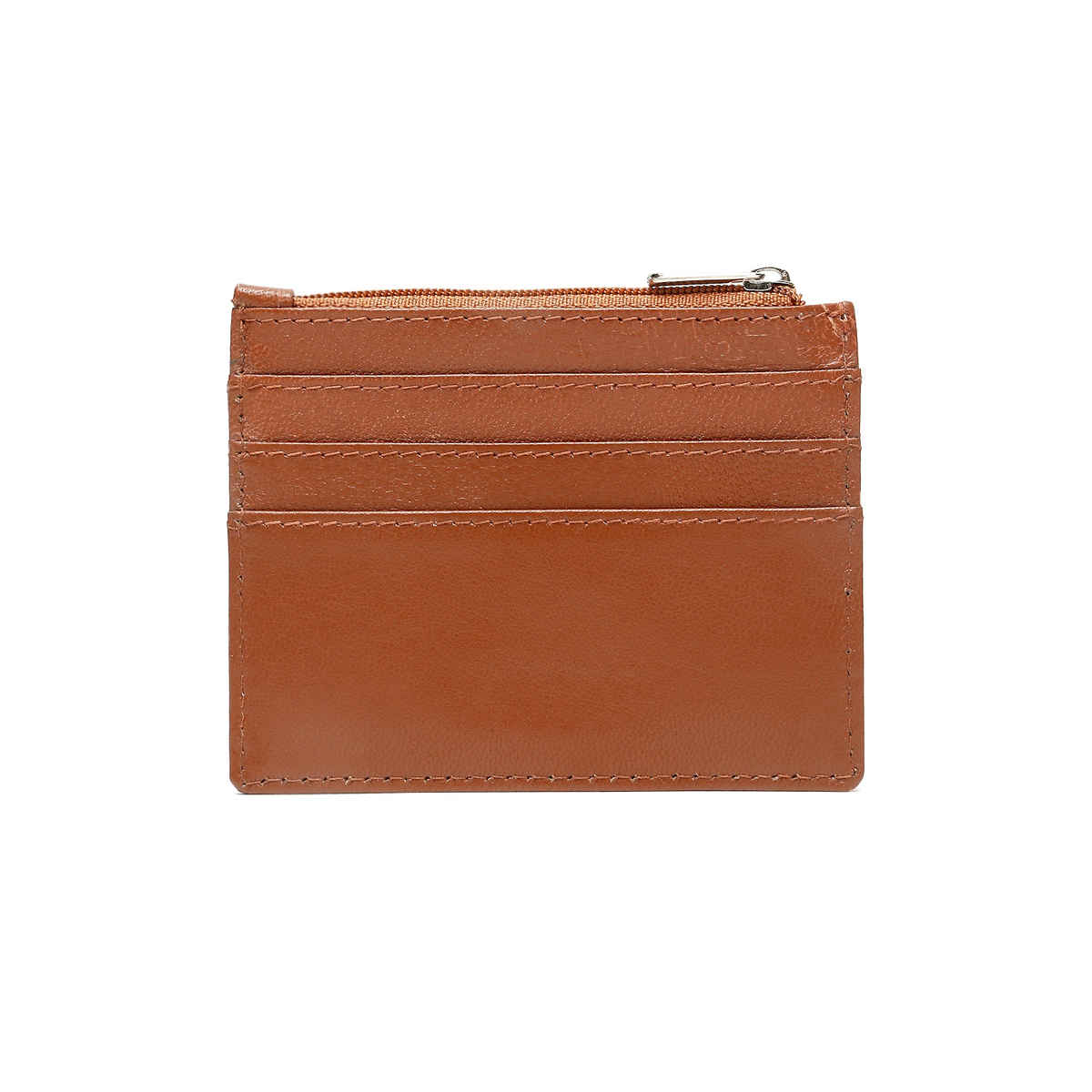 Teakwood Men's Solid Genuine Leather Wallet | Tan - One Size