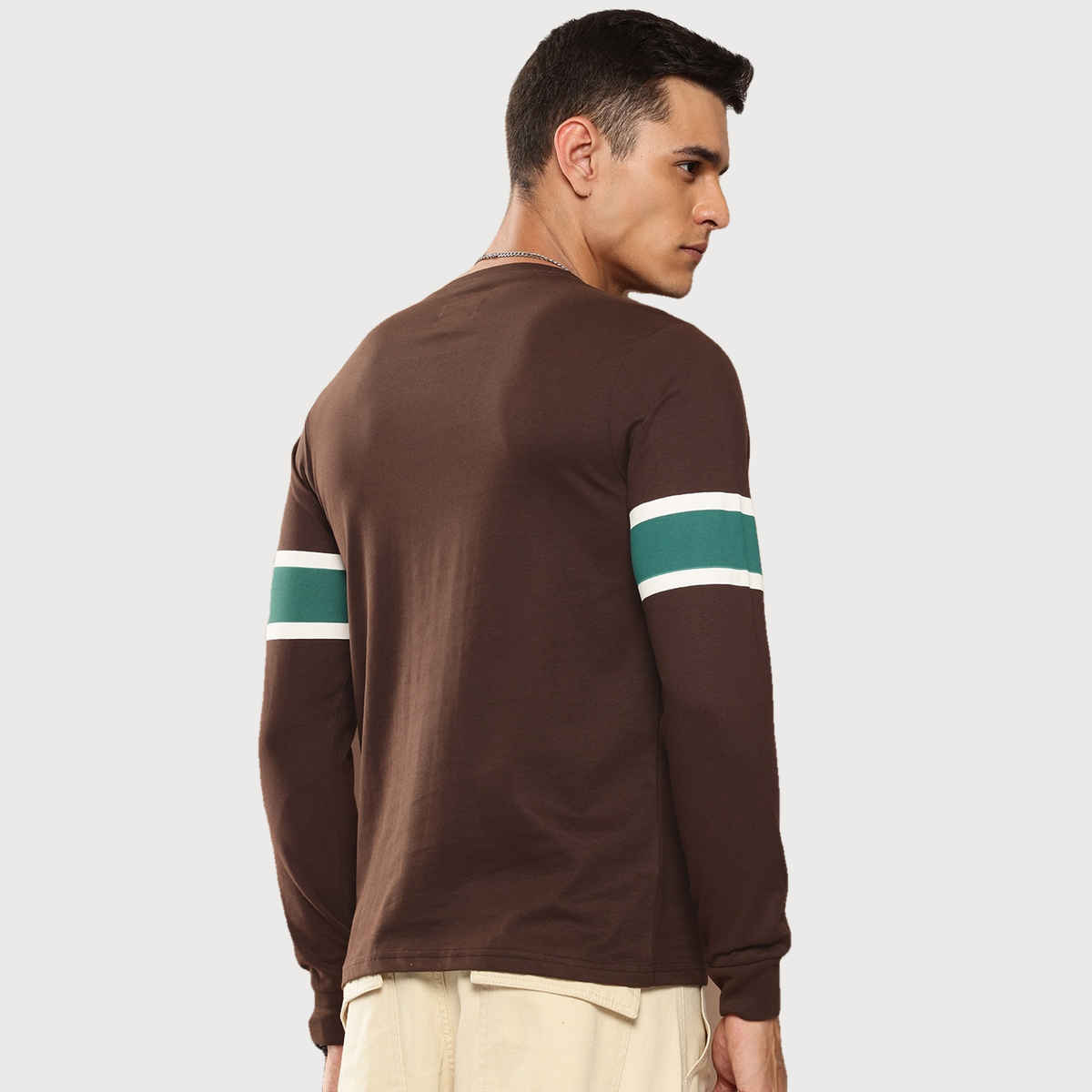 Difference of Opinion Men Typography Printed T-shirt - Coffee Brown | Pure Cotton | XL