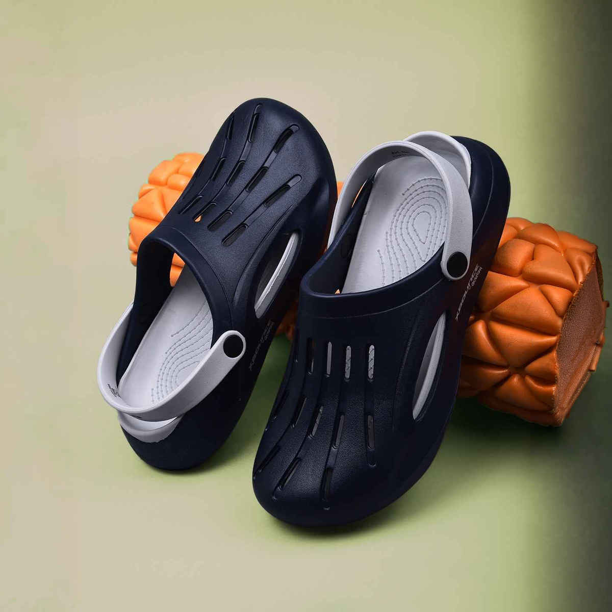 Action Eva Flotter Mens Eva Clogs | Uk | 9 | Navy Blue